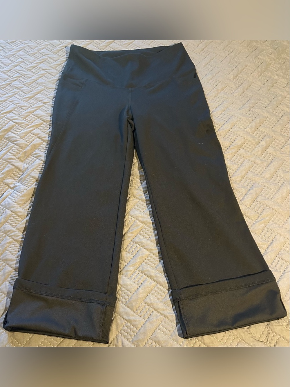 Women’s Jockey Black Capri Leggings S/P